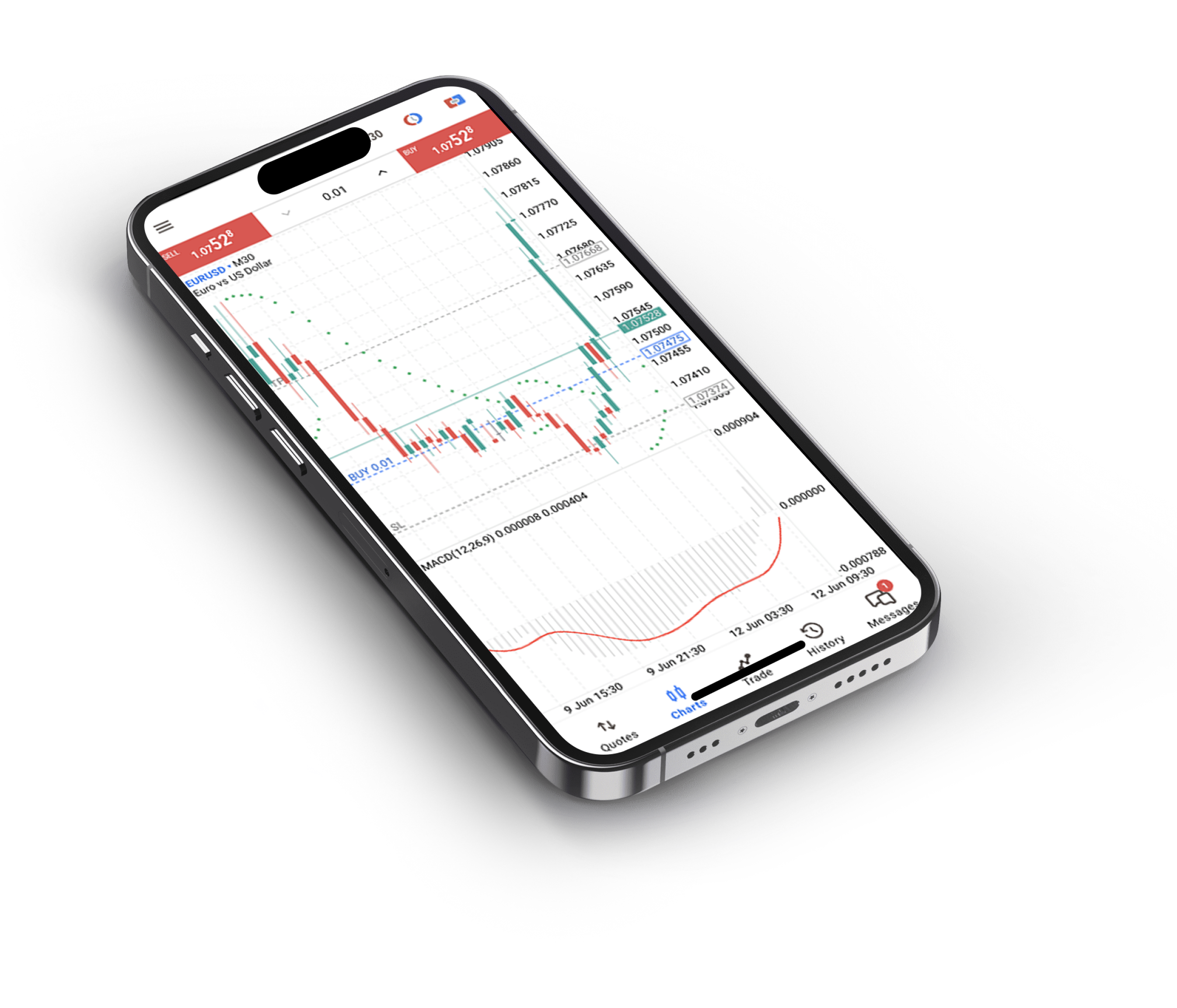 Roc Trading App Screenshot